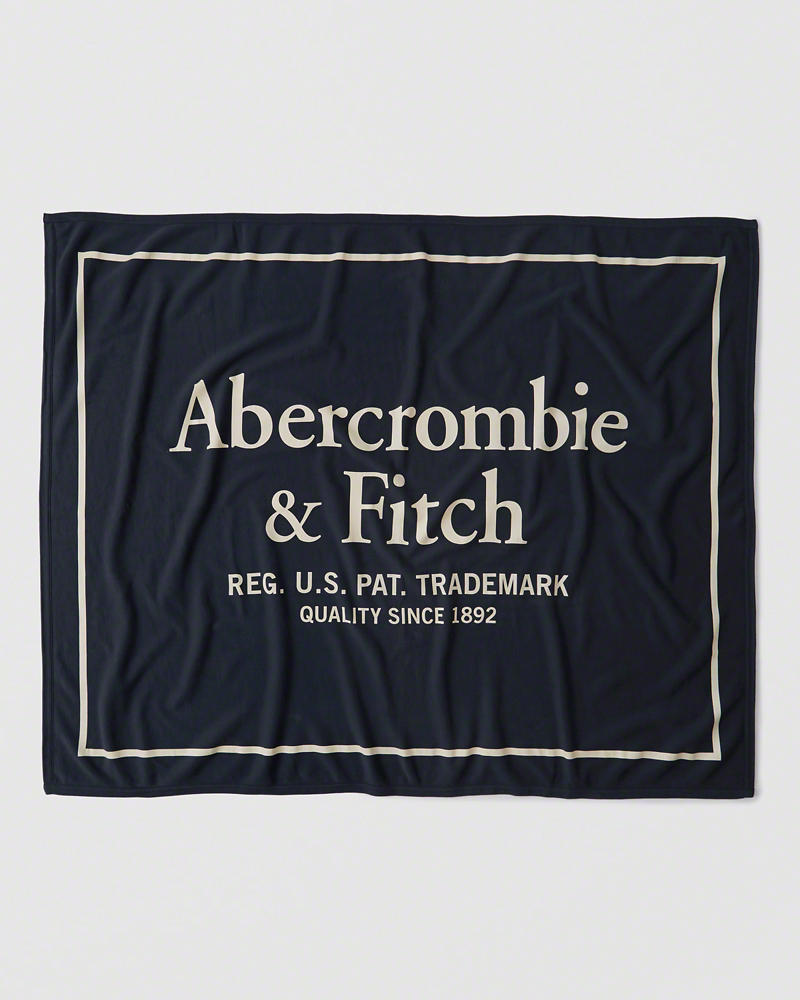 

Плед Abercrombie & Fitch AF3332M Один размер Темно-синий