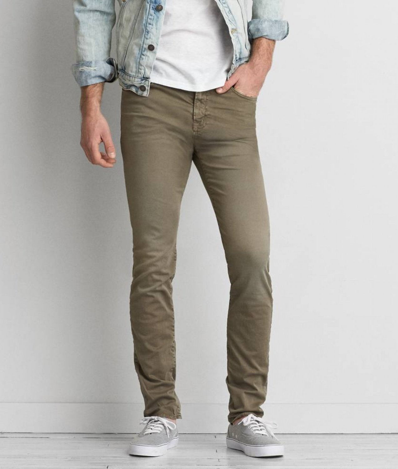 

Джинсы Slim American Eagle AE4749M 30/30 Темно-бежевый