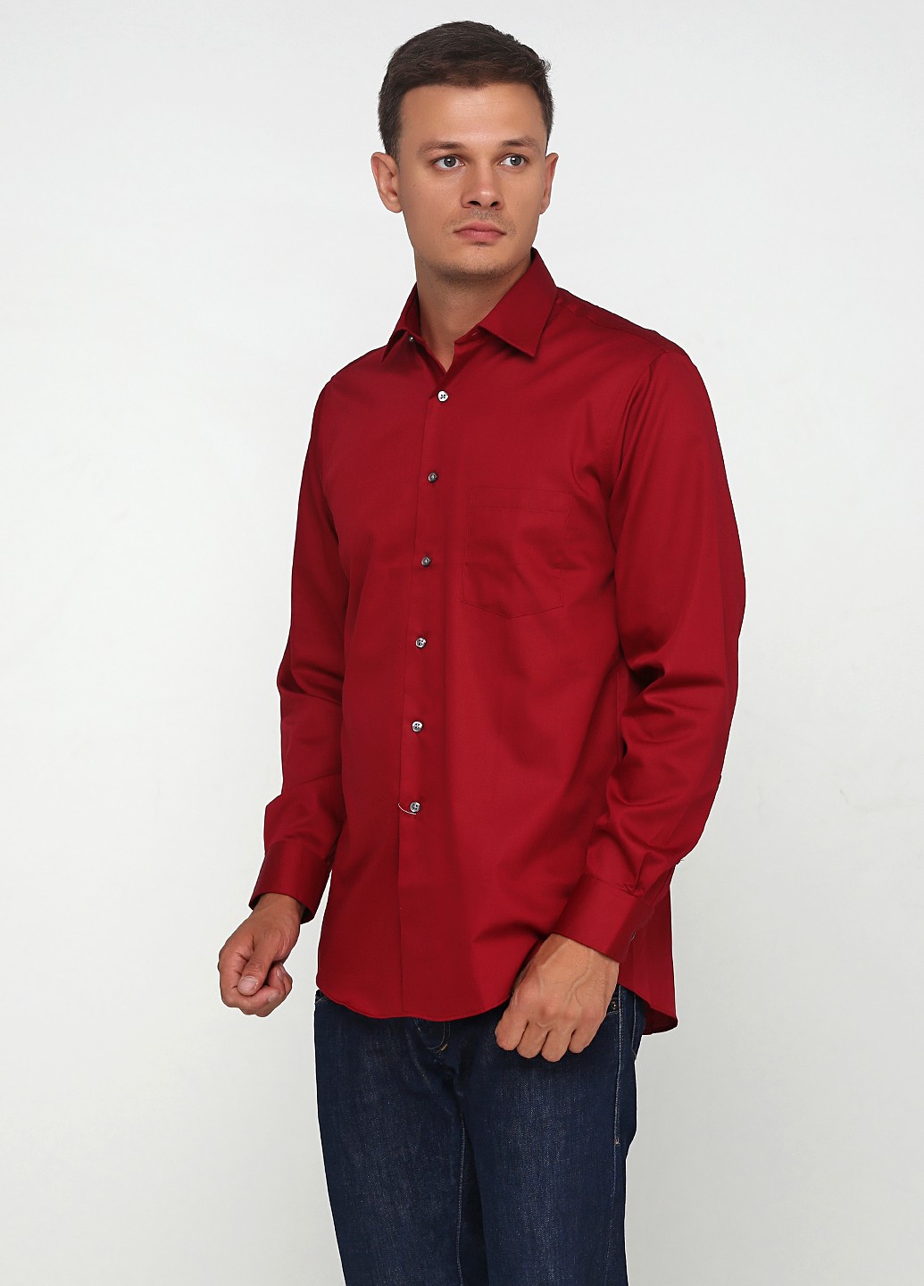 

Мужская рубашка - рубашка Van Heusen VH0039M  Красный, Мужская рубашка - рубашка Van Heusen VH0039M M Красный