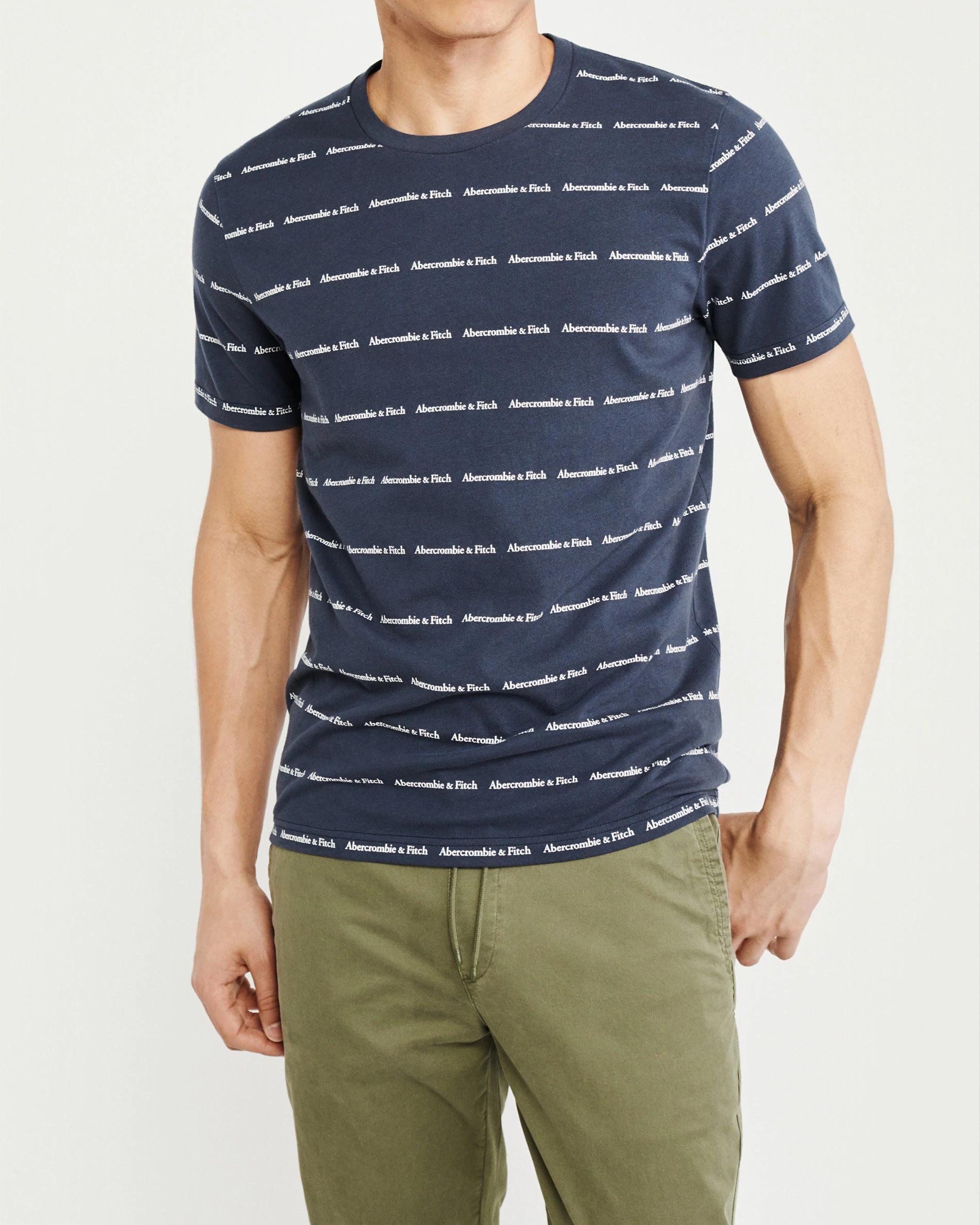 

Футболка Abercrombie & Fitch AF5746M  Темно-синий, Футболка Abercrombie & Fitch AF5746M S Темно-синий