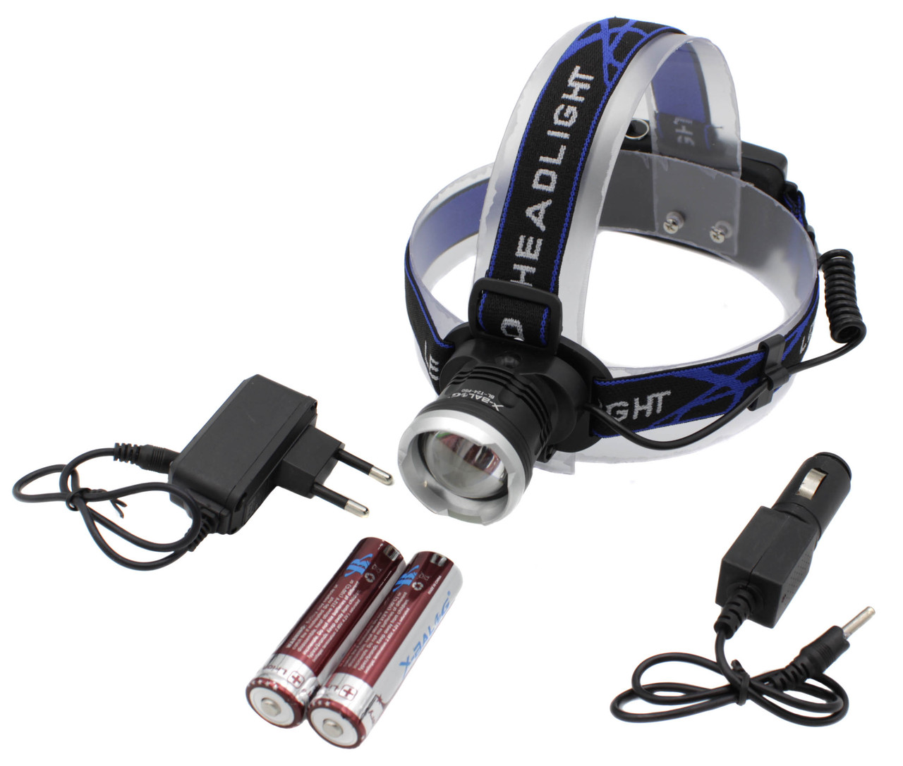 

Налобный аккумуляторный фонарь Headlight T24-P50 ЗУ MicroUSB P50 LED Zoom (t6111)