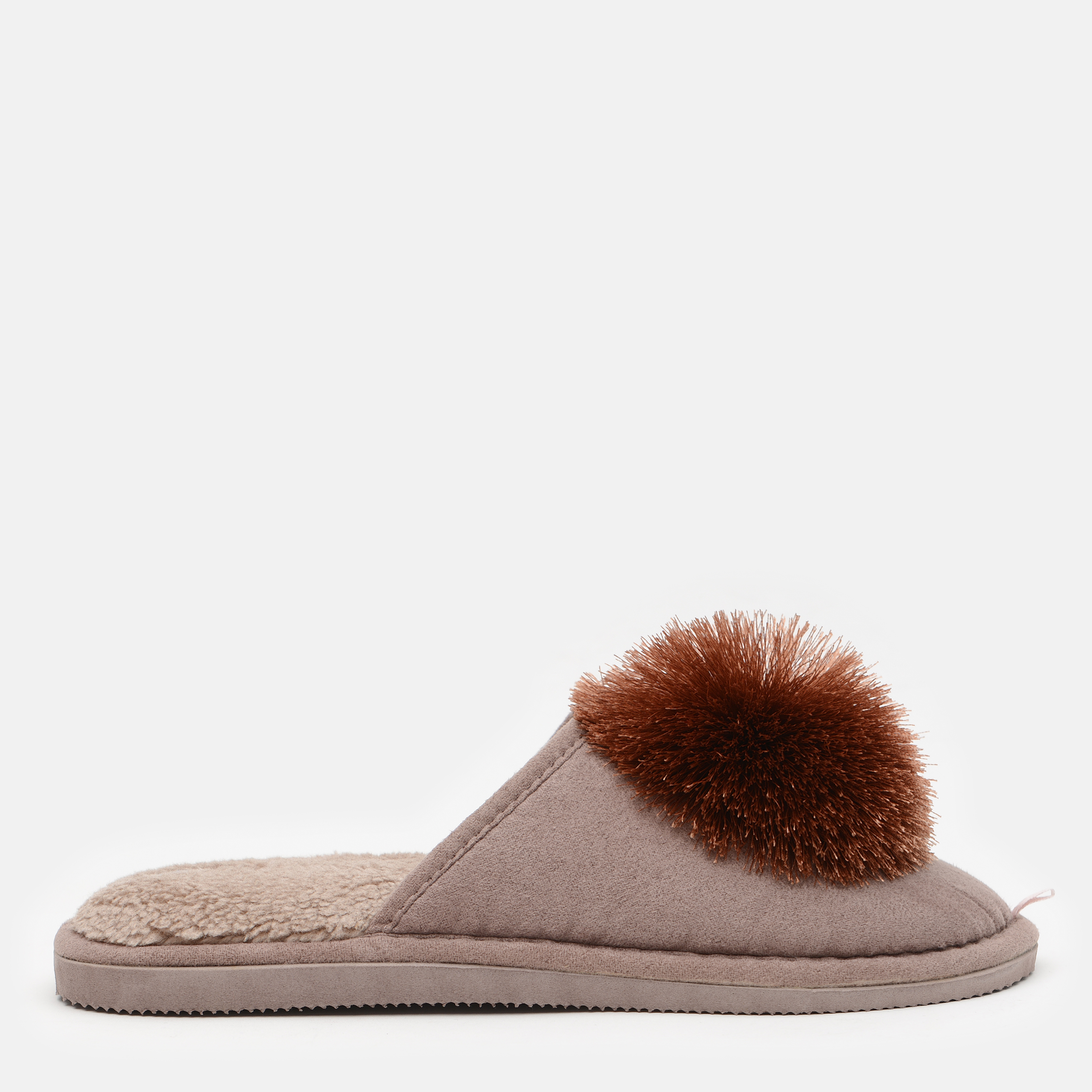 

Комнатные тапочки Twins HS-OZ 40 Бежевые с помпоном