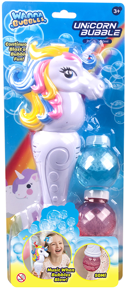 

Мыльные пузыри Wanna Bubbles Волшебный Единорог 100 мл (BB337)