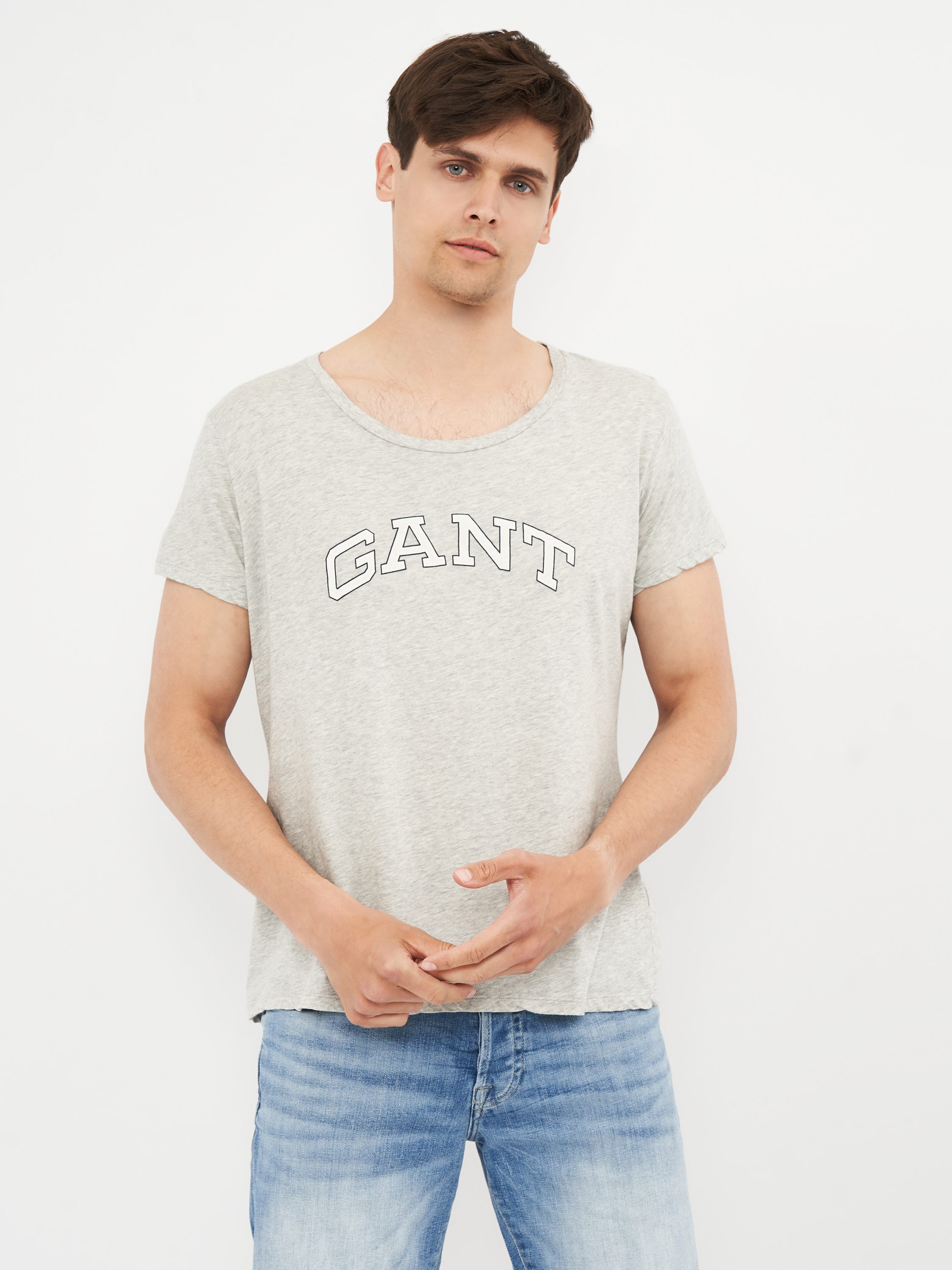 

Футболка GANT 7464 XXL Серая