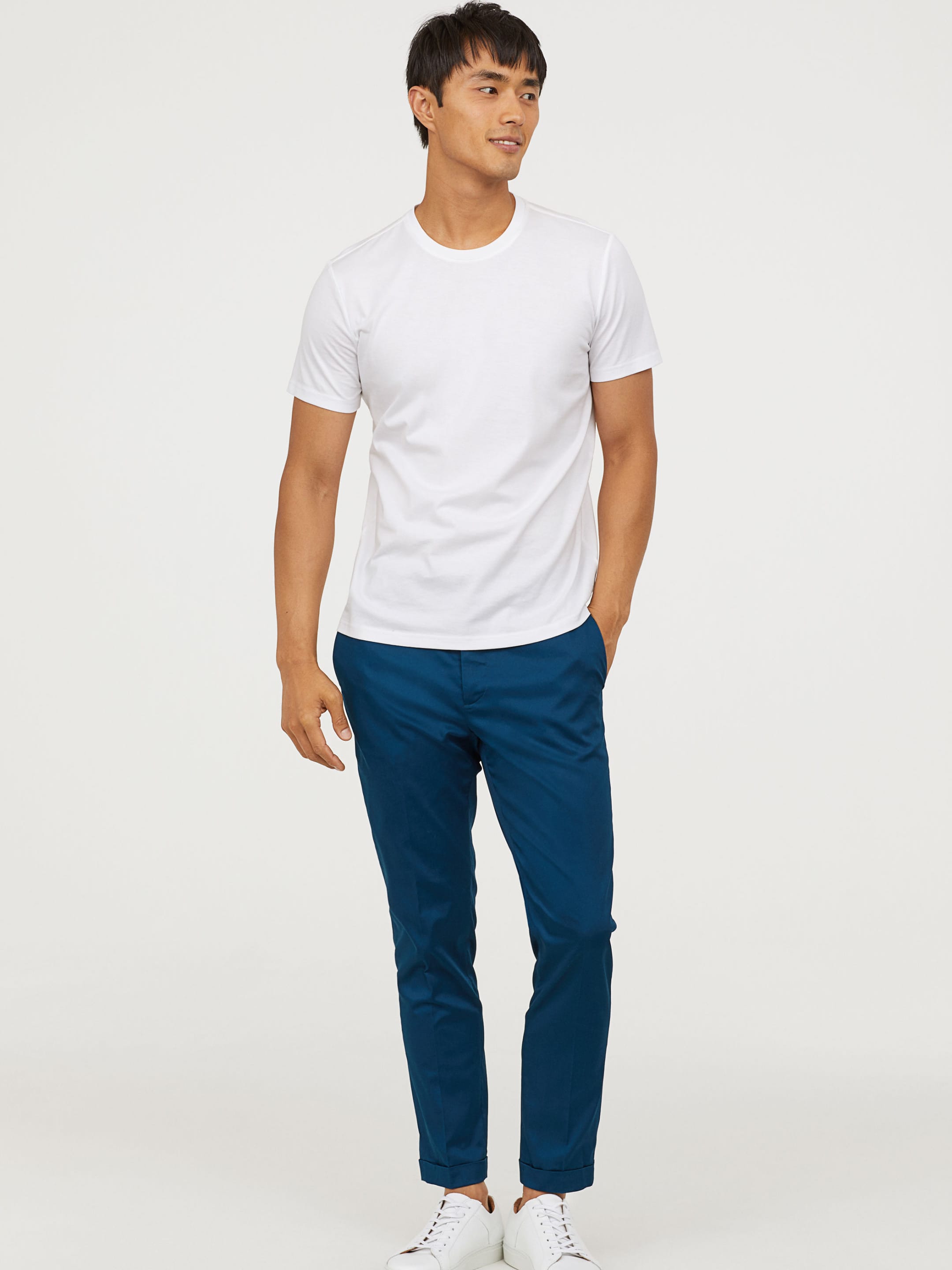 

Брюки H&M 6317748-ACXD 42 Синие