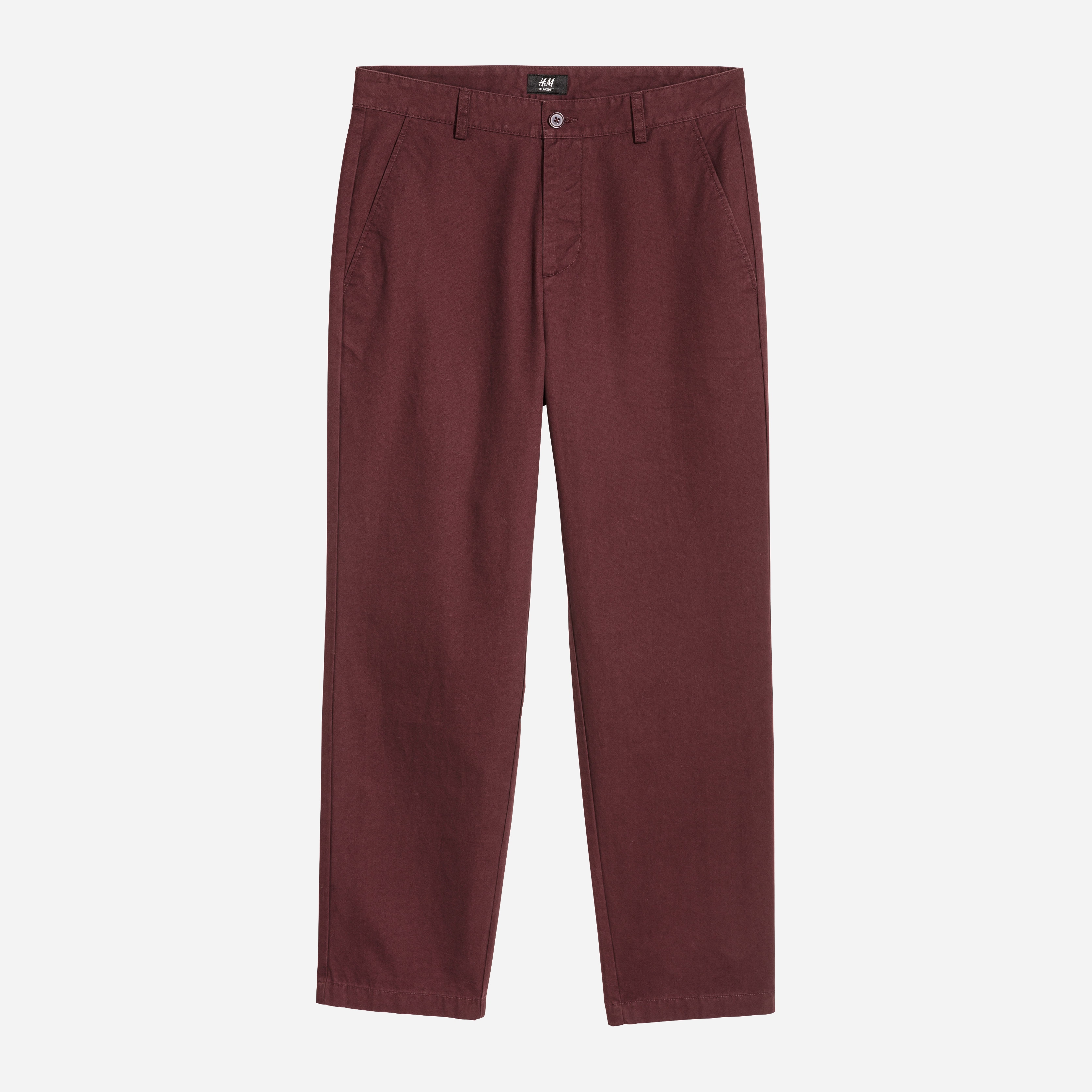 

Брюки H&M 5391446-ACUK 54 Бордовые