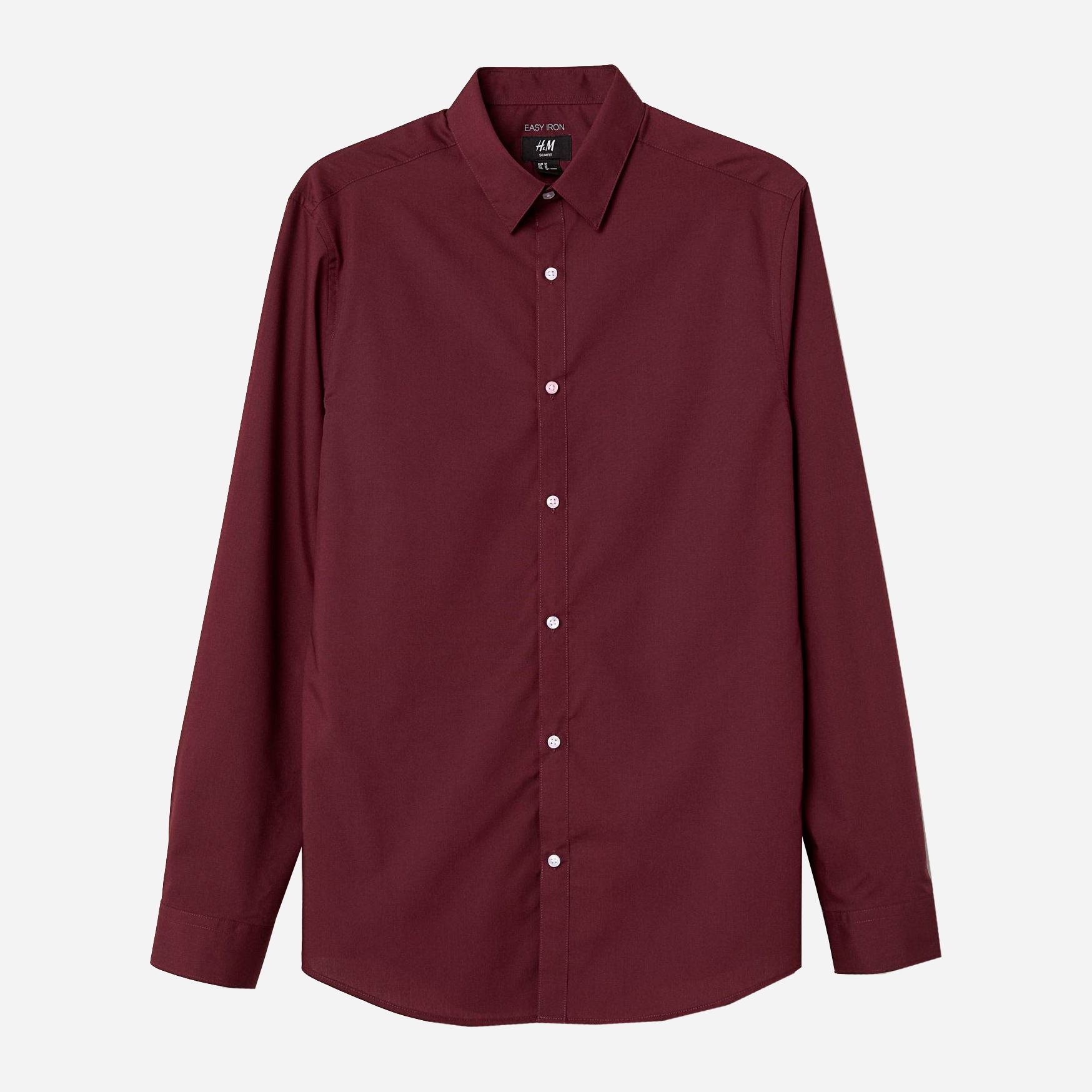 

Рубашка H&M 5016168-ACUK M Бордовая