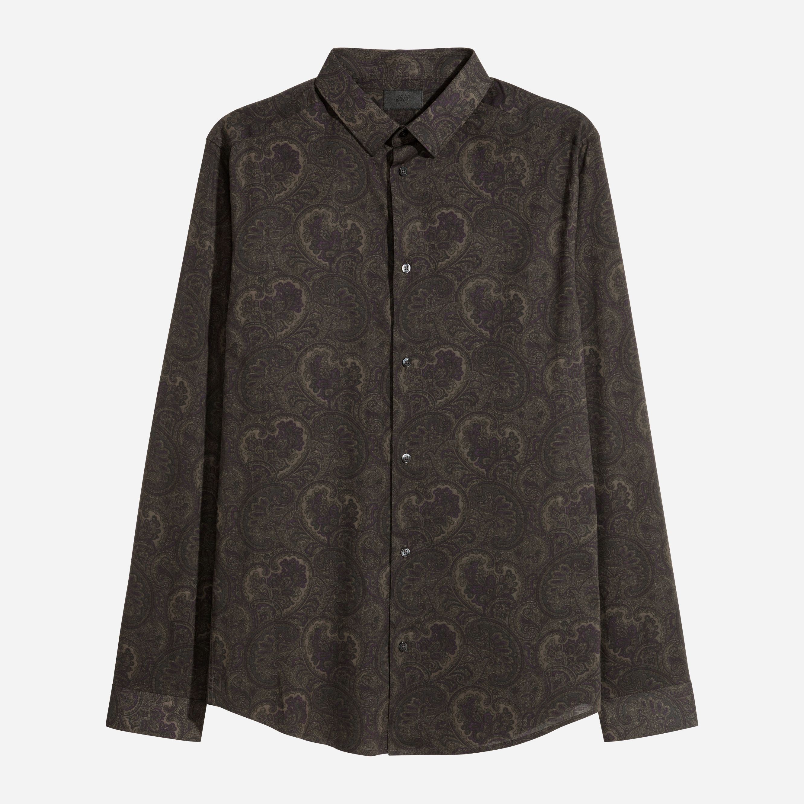 

Рубашка H&M 4955636-ACYC XS Хаки