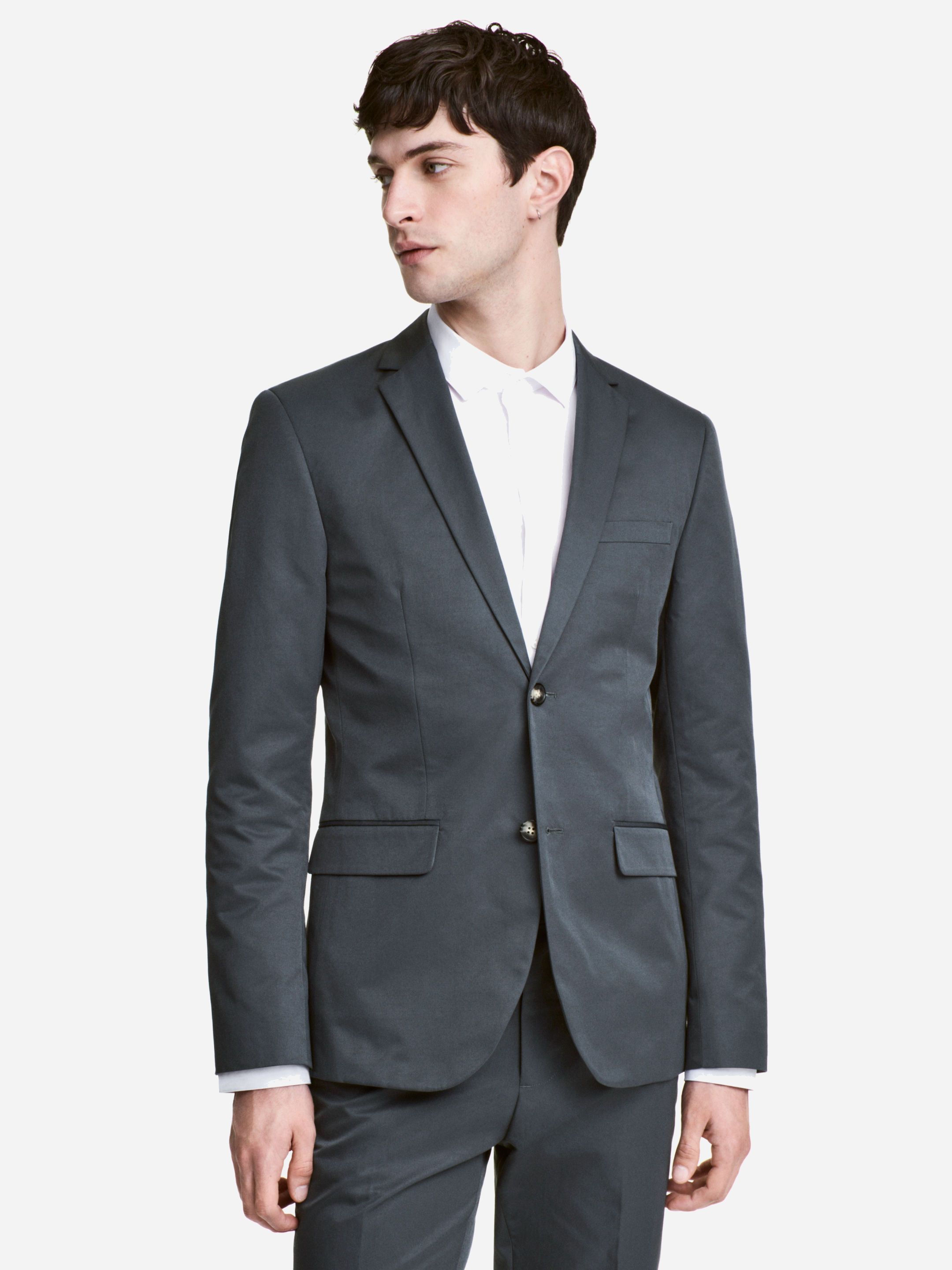 

Пиджак H&M 4402935-ACXW 58 Темно-серый