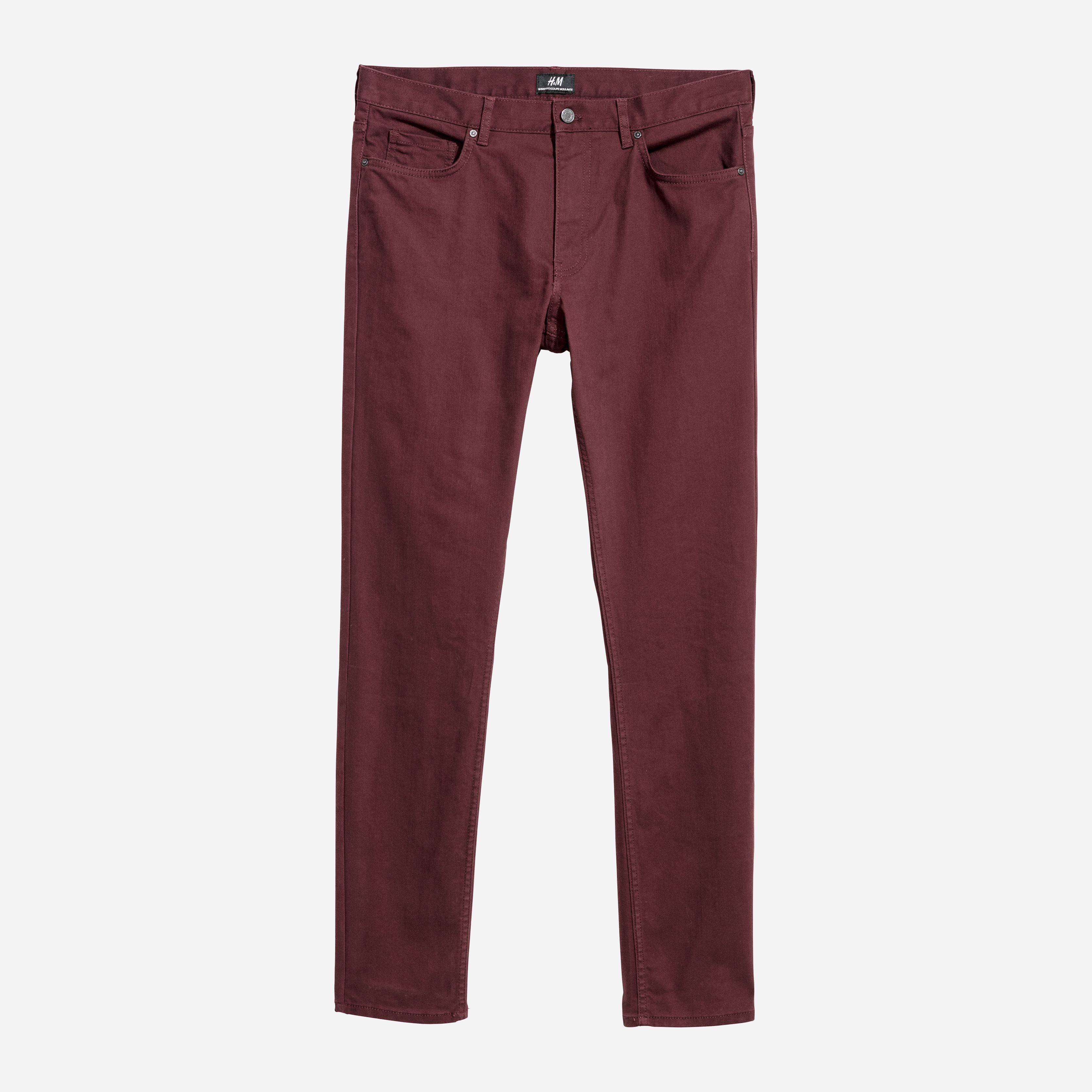 

Брюки H&M 4161577-ACUK 28 Бордовые