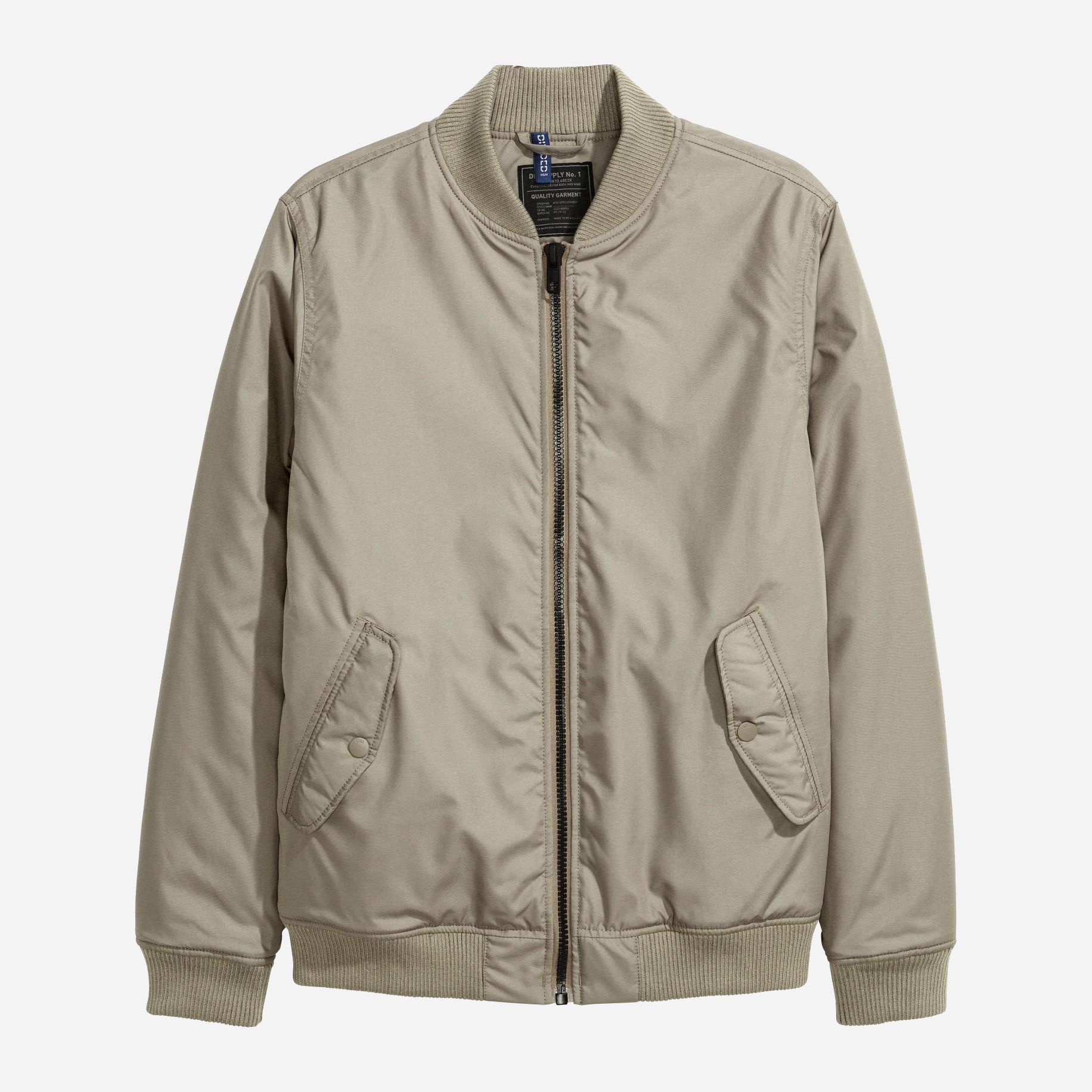 

Бомбер H&M 4100244-ABKU XS Серый