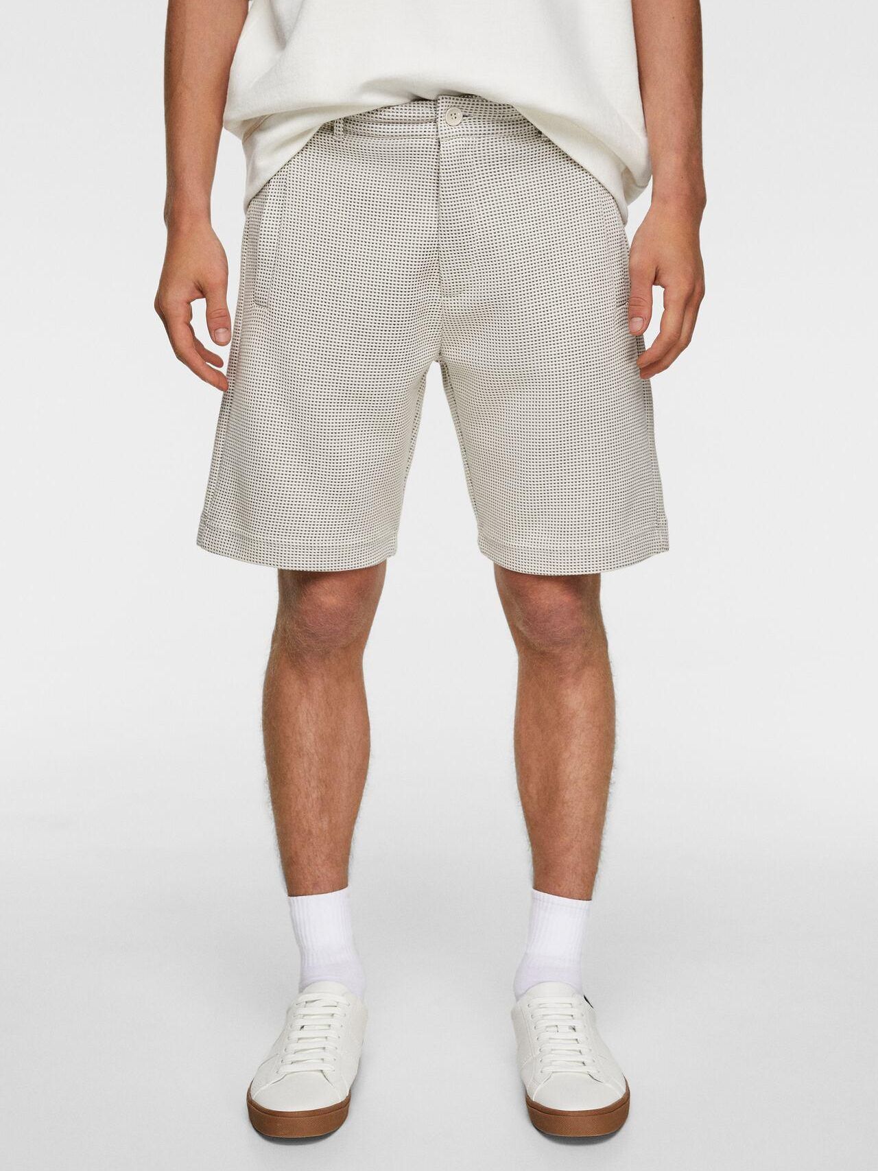 

Шорты Zara 4087/304/251-ABUG M Бело-серые в узор
