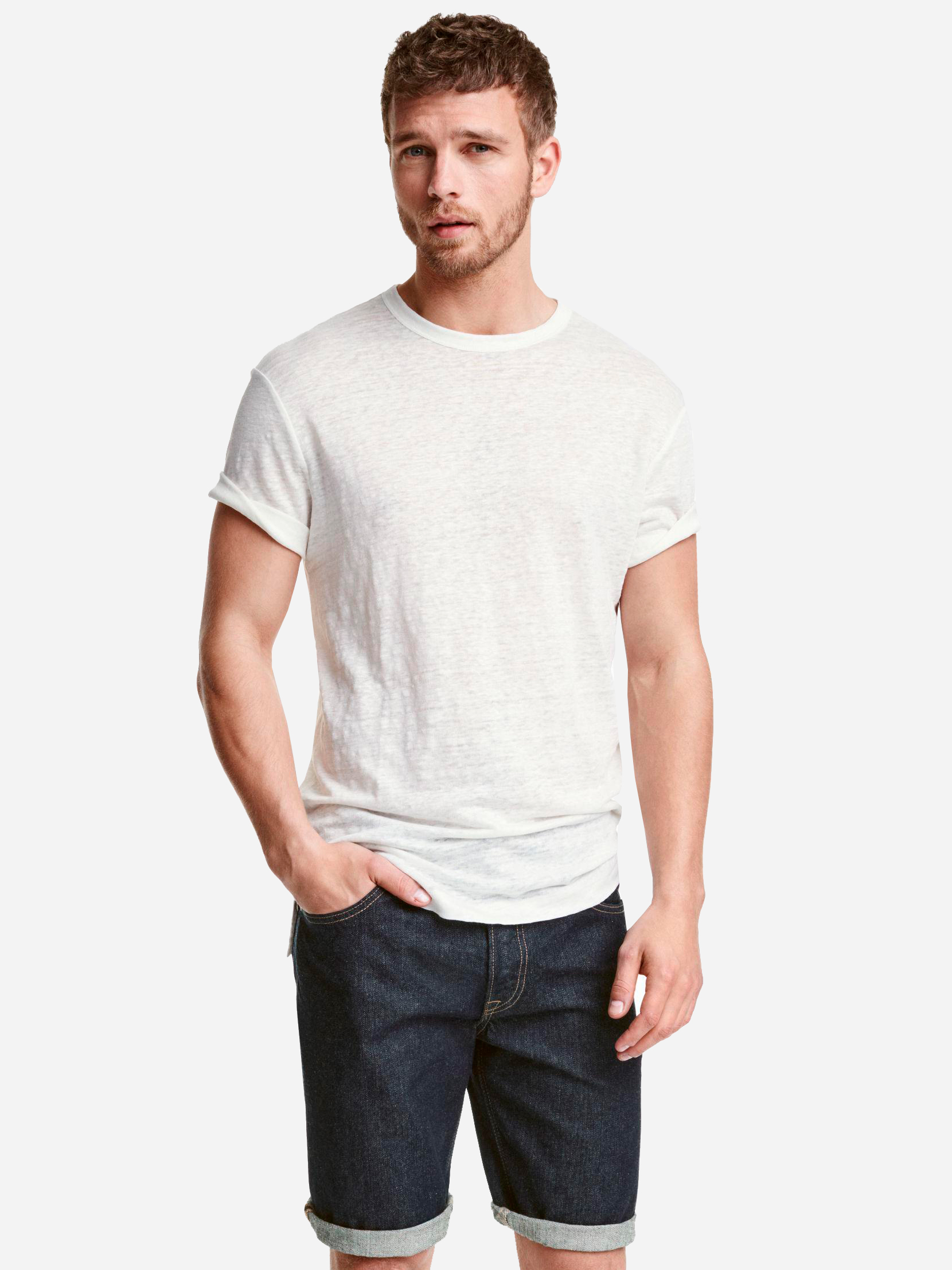 

Шорты джинсовые H&M 3976854-AAQJ 27 Темно-синие