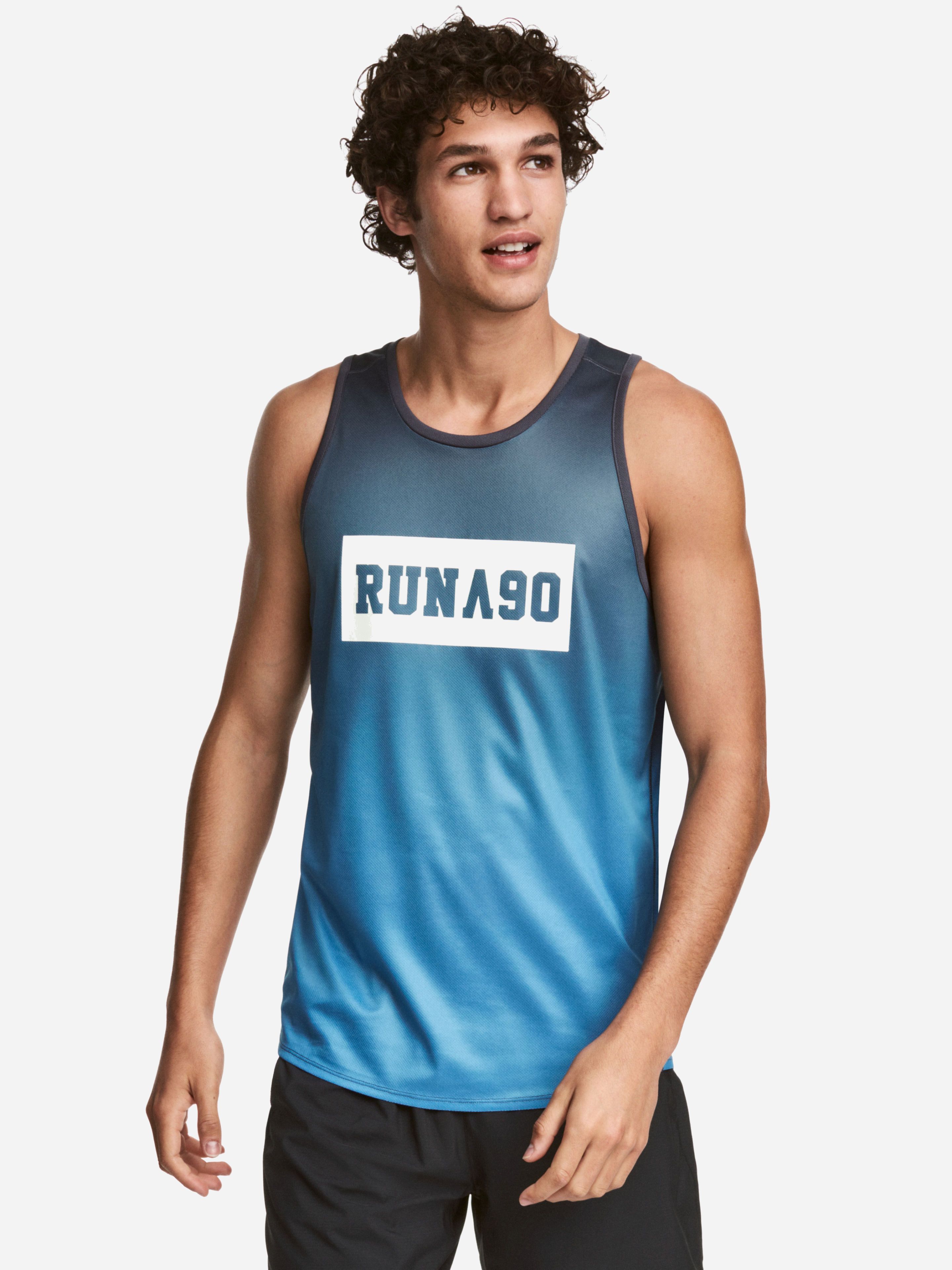 

Майка H&M 3873486-AAPR XS Синяя