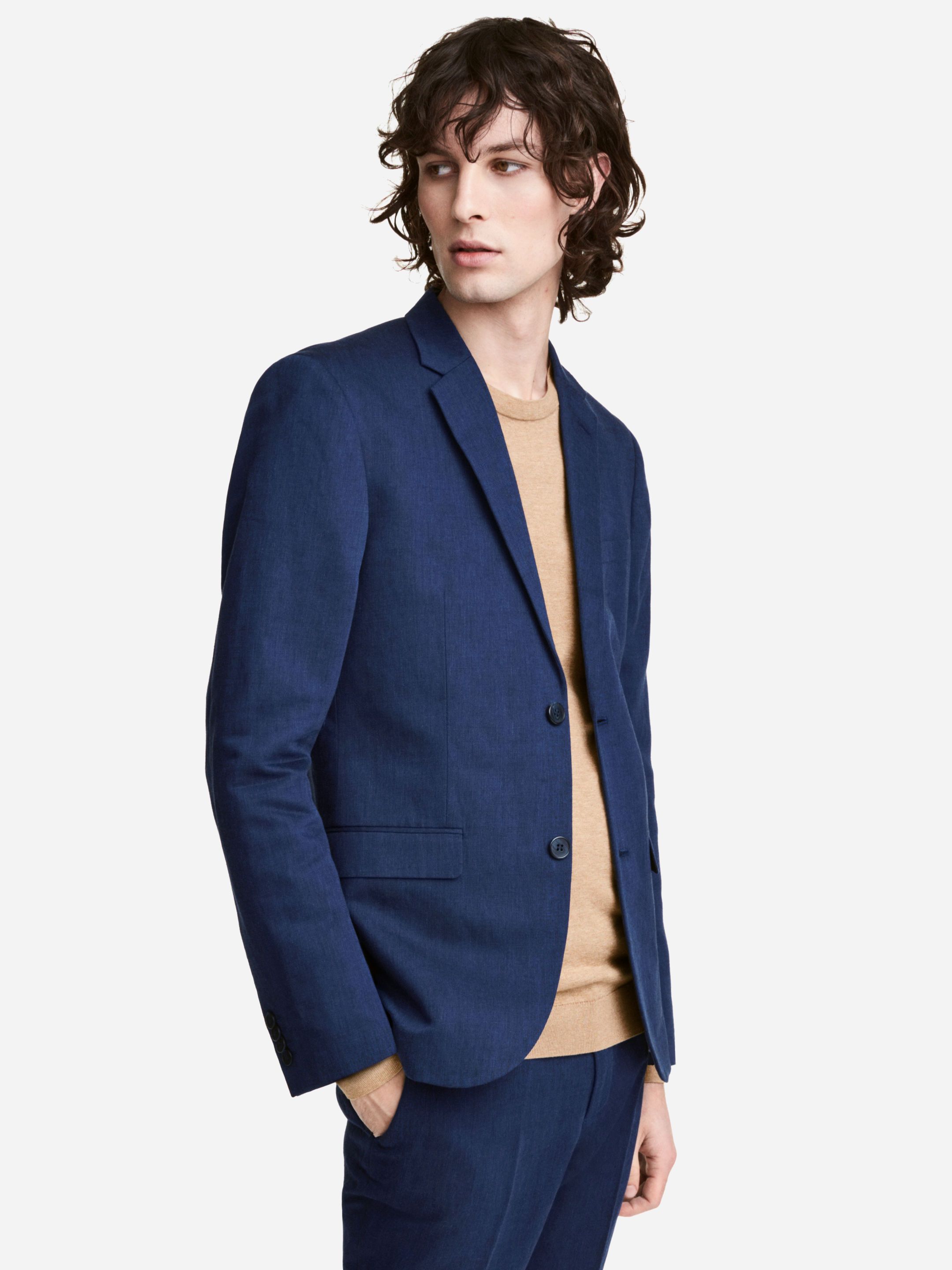 

Пиджак H&M 3429695-ACXD 48 Синий
