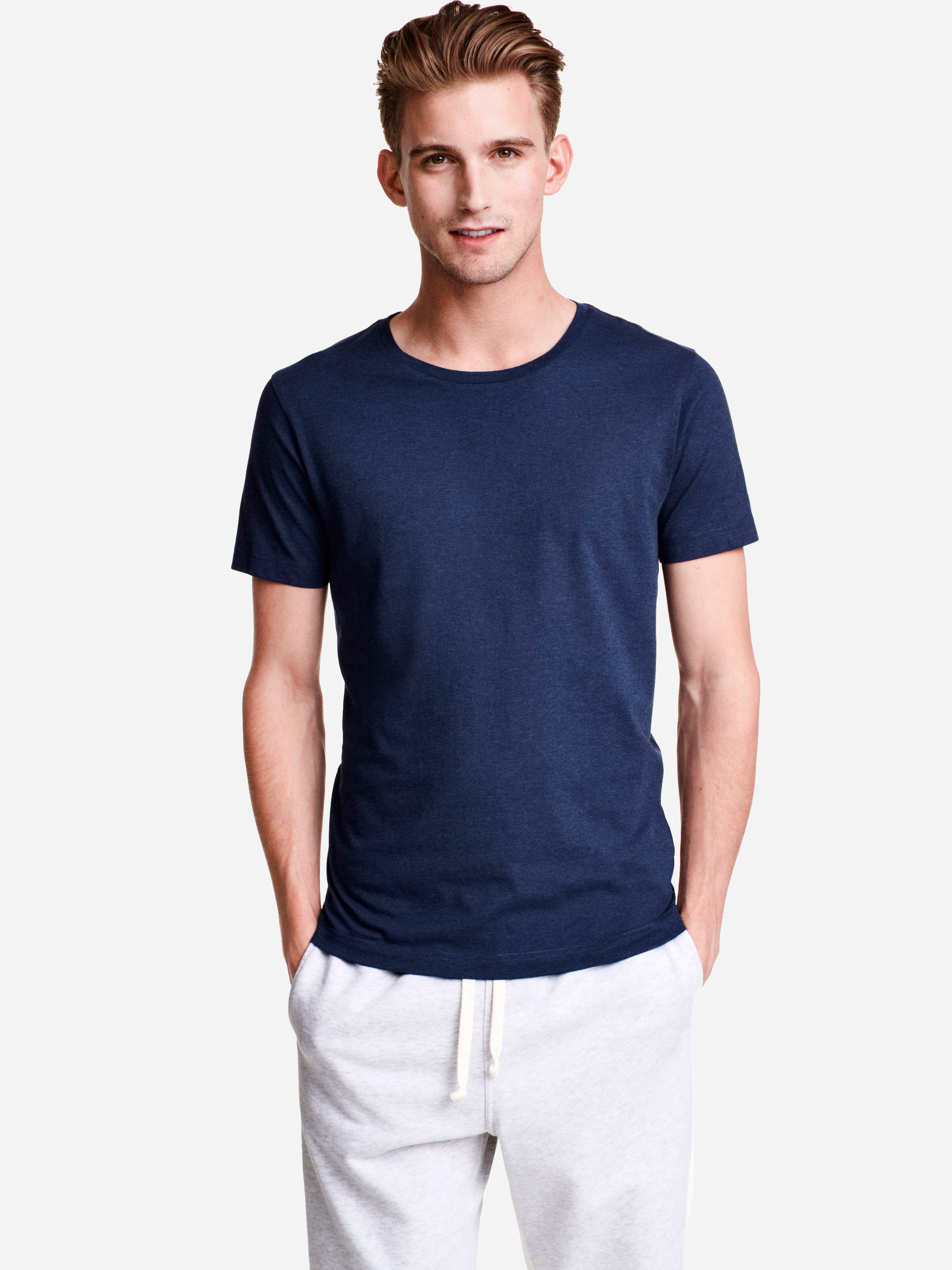 

Футболка H&M 2296563-ACXD M Синяя