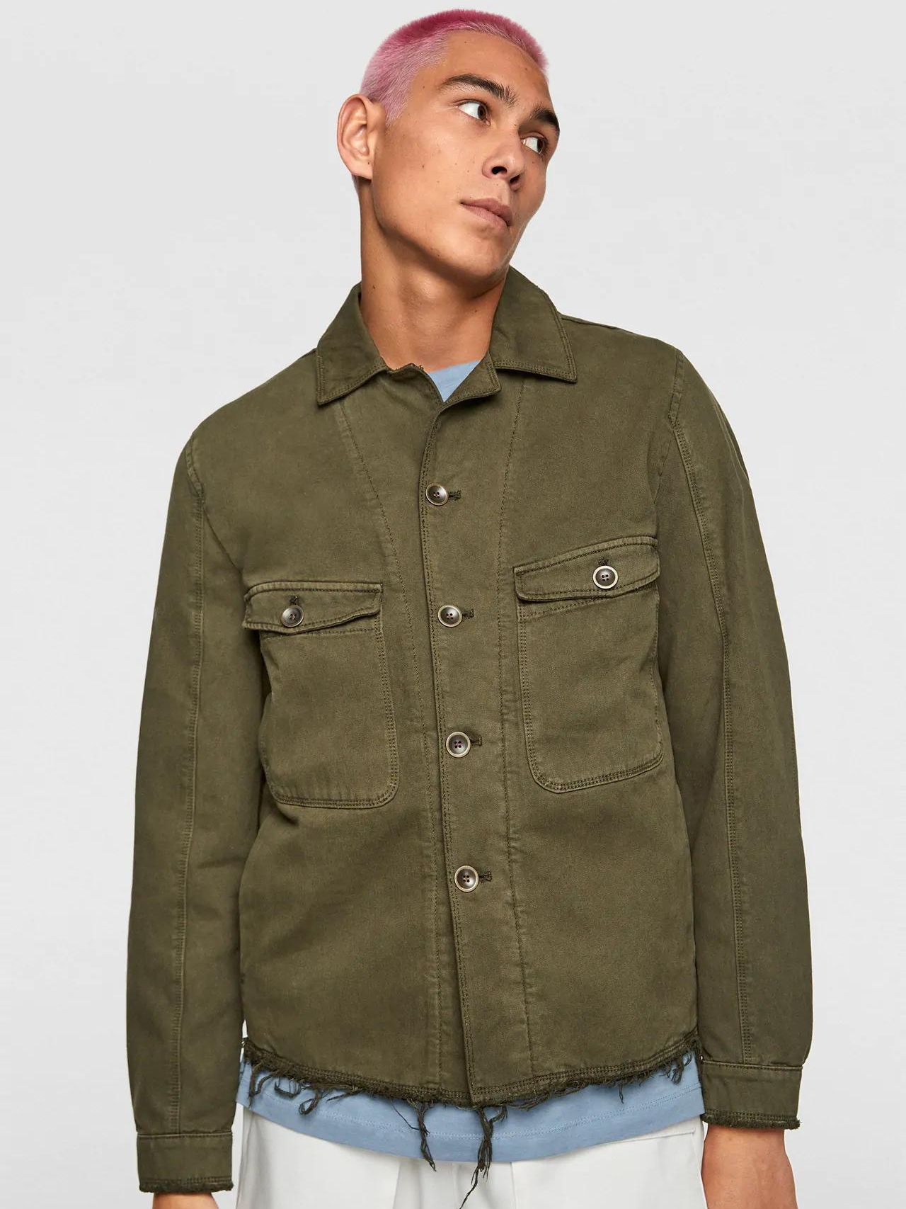 

Ветровка Zara 0840/308/505-ACXO S Темно-зеленая