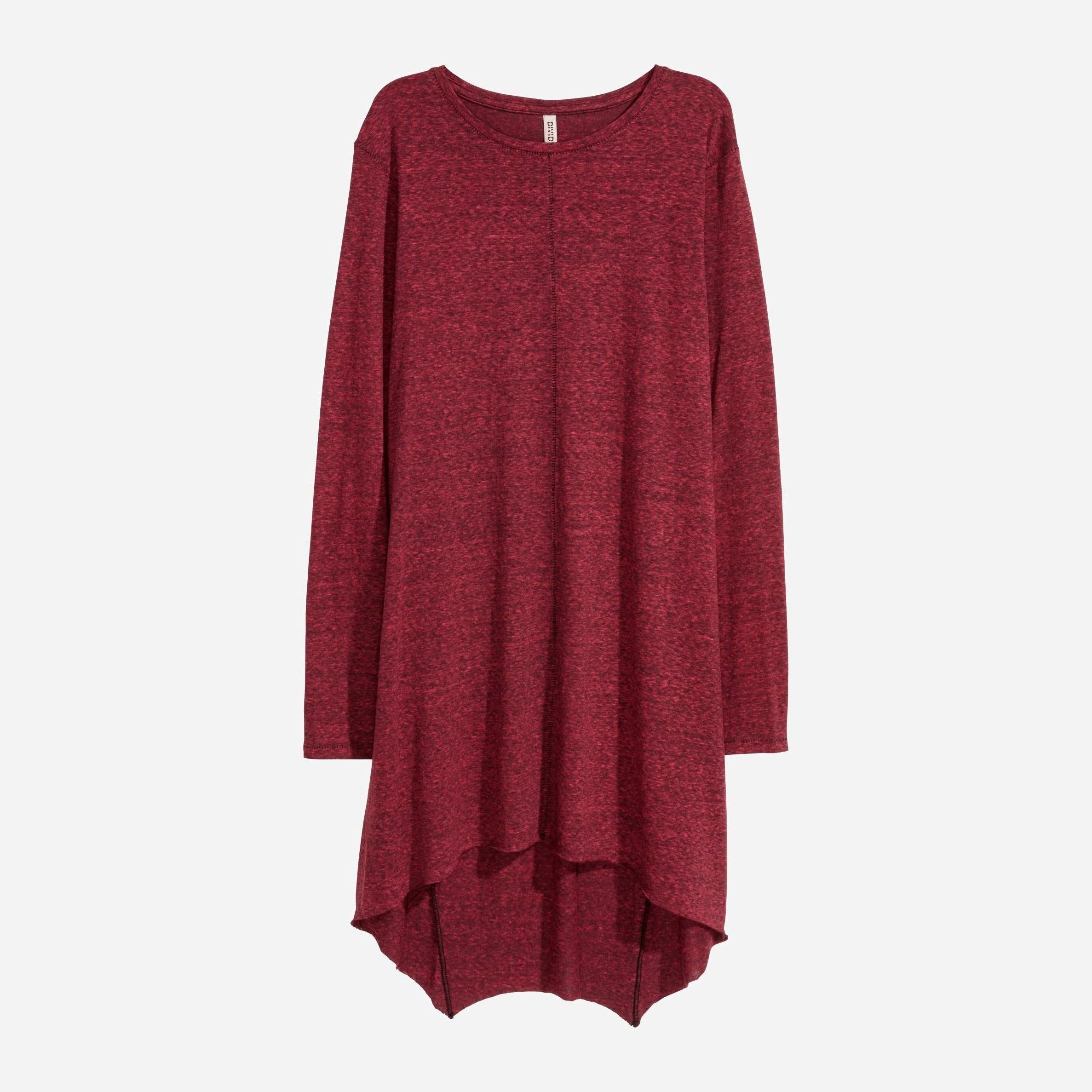 

Туника H&M 516656a92 S Бордовая