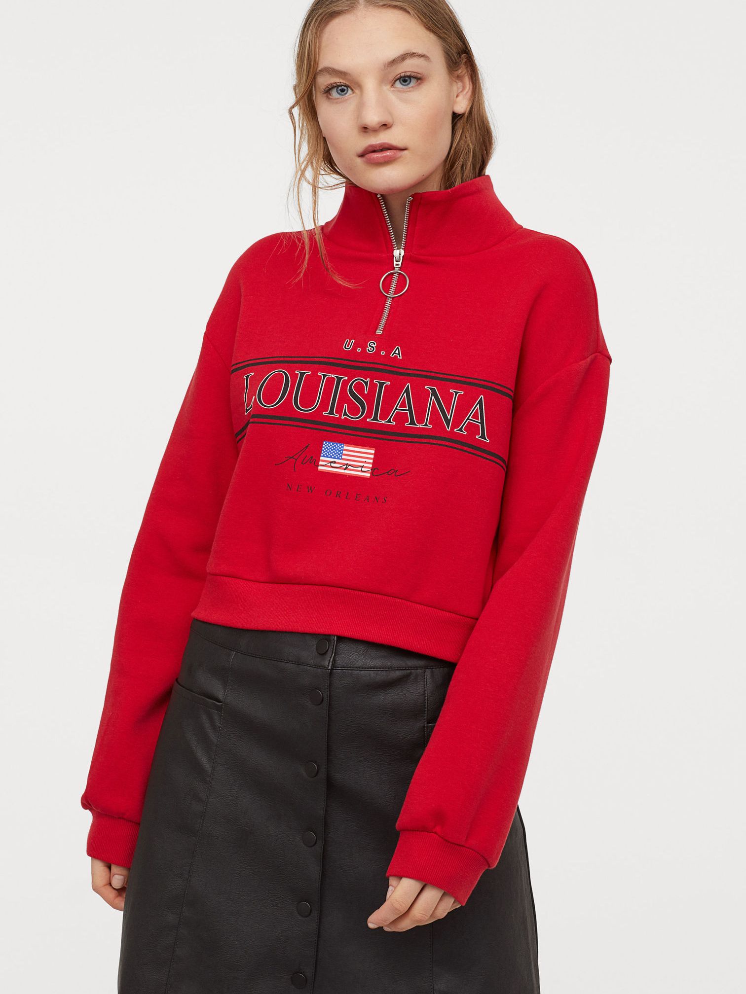 

Свитшот H&M 698317a92 M Красный