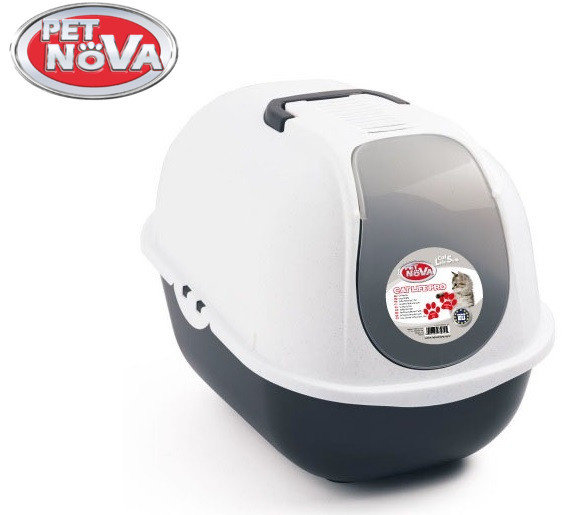 

Закрытый туалет для кошек Pet Nova CATLIFEPRO-GR Серый (P-CATLIFEPRO-GR)
