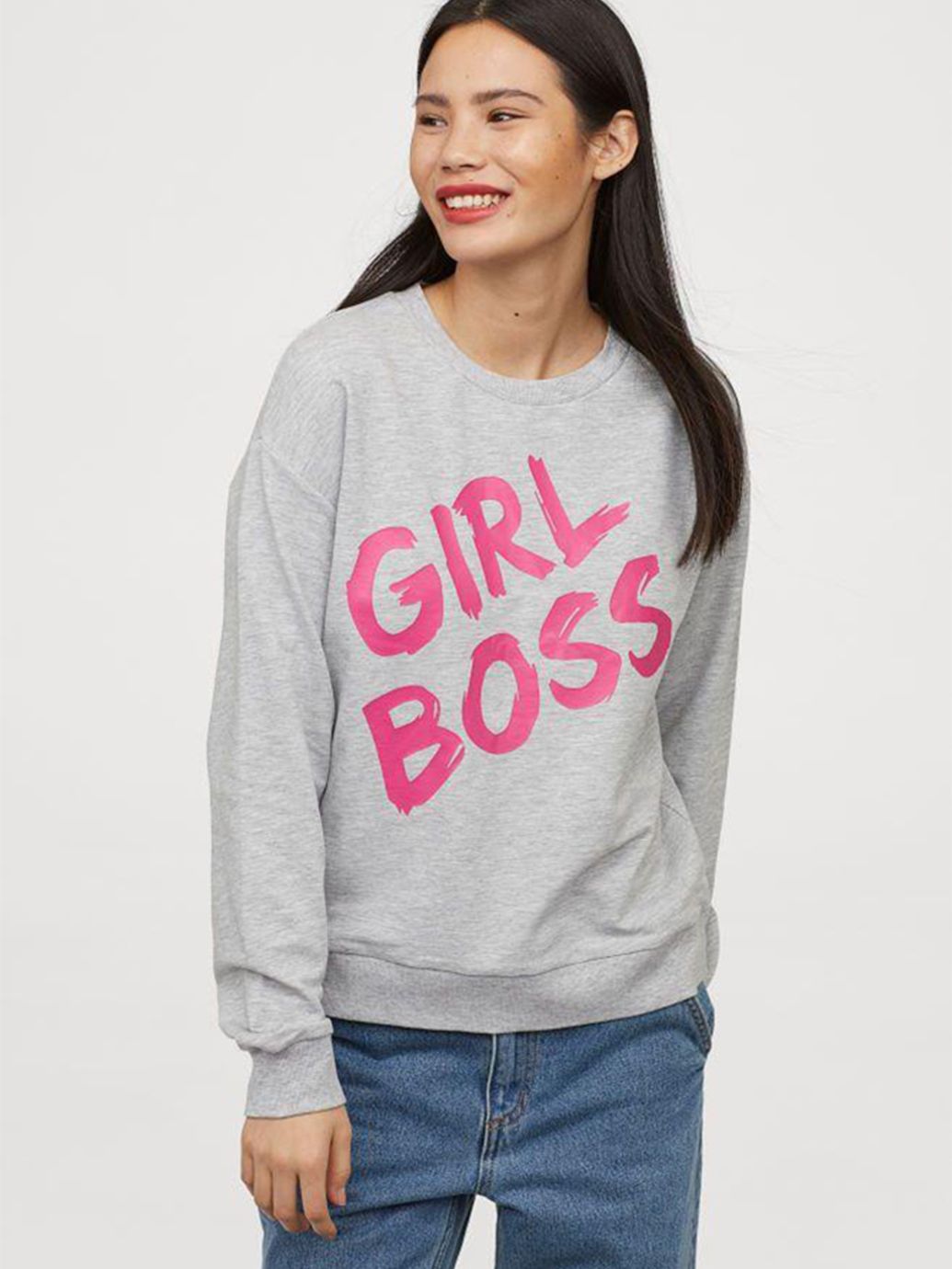

Свитшот H&M 754926a92 M Серый