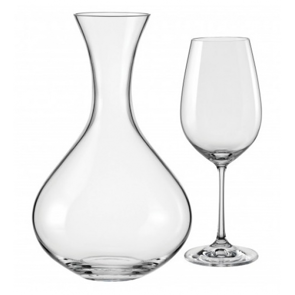 

Набор для вина 7 предметов Viola Bohemia 31AA8/1500/7