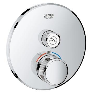 

SMARTCONTROL смеситель для душа, внешняя часть, на 1 выход, хром