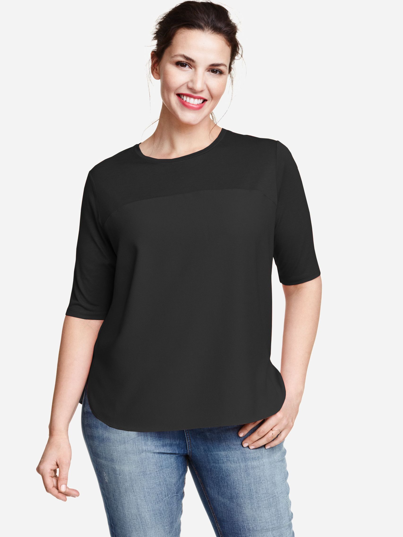 

Блузка H&M 360598a99 XL Черная