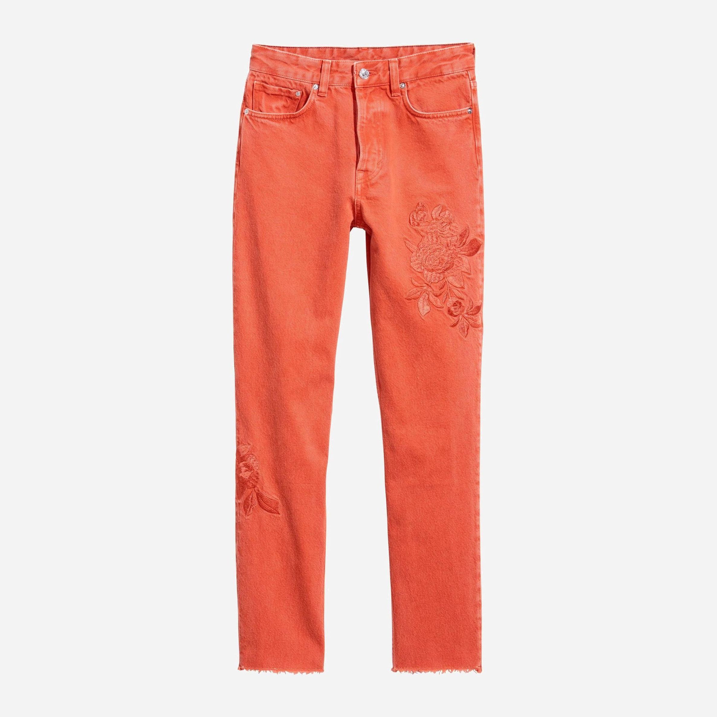 

Джинсы H&M 615130a99 W26 Красные