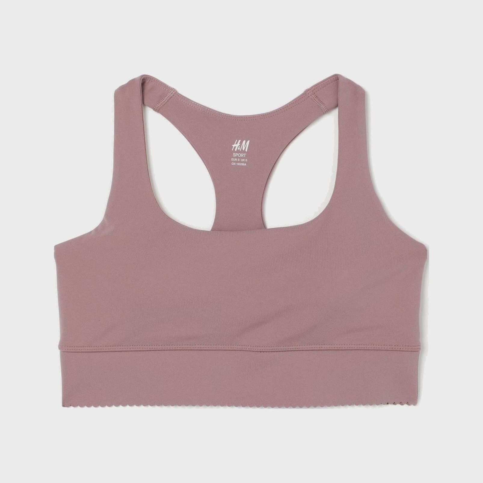 

Спортивный топ H&M 851774a99 L Бледно-розовый