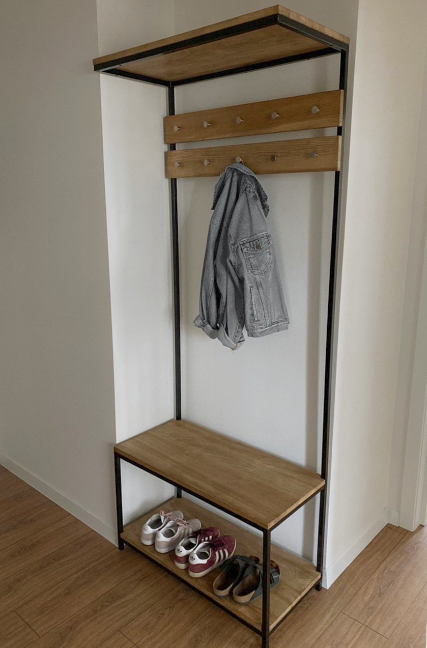 

Вешалка в прихожую в стиле Loft HomeDeco 180х60х30