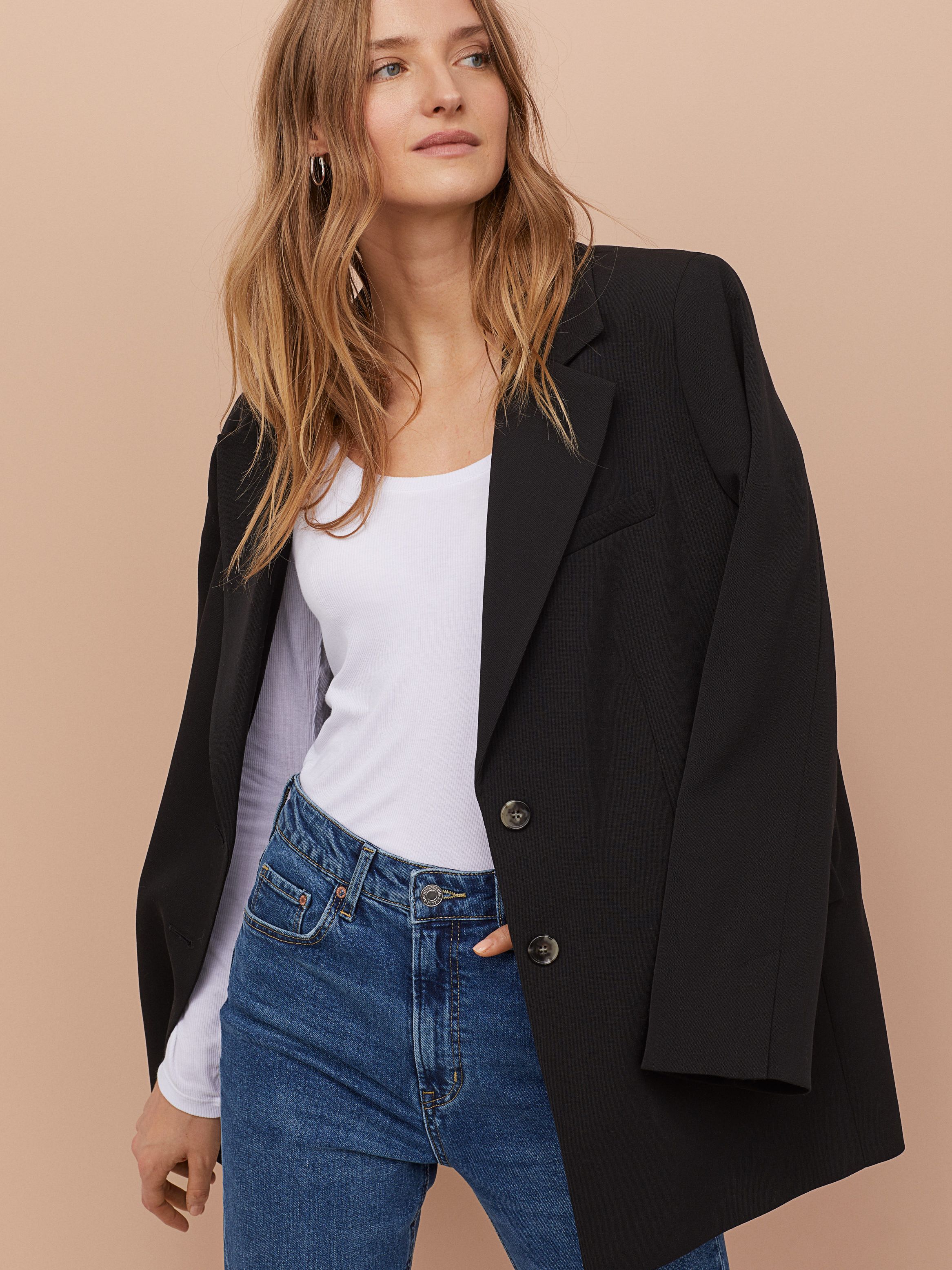 

Лонгслив H&M 827428008a99 M Белый