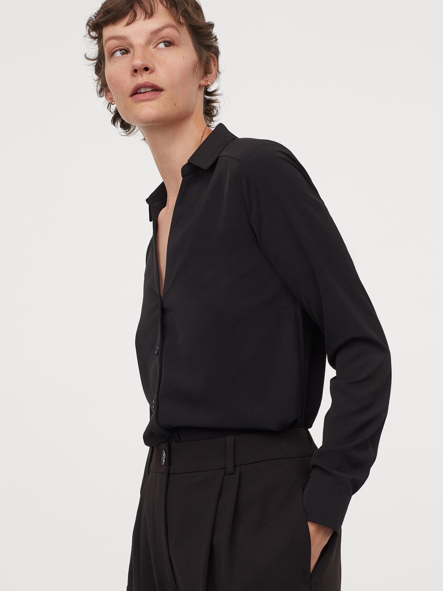 

Блузка H&M 762846006a99 40 Черная