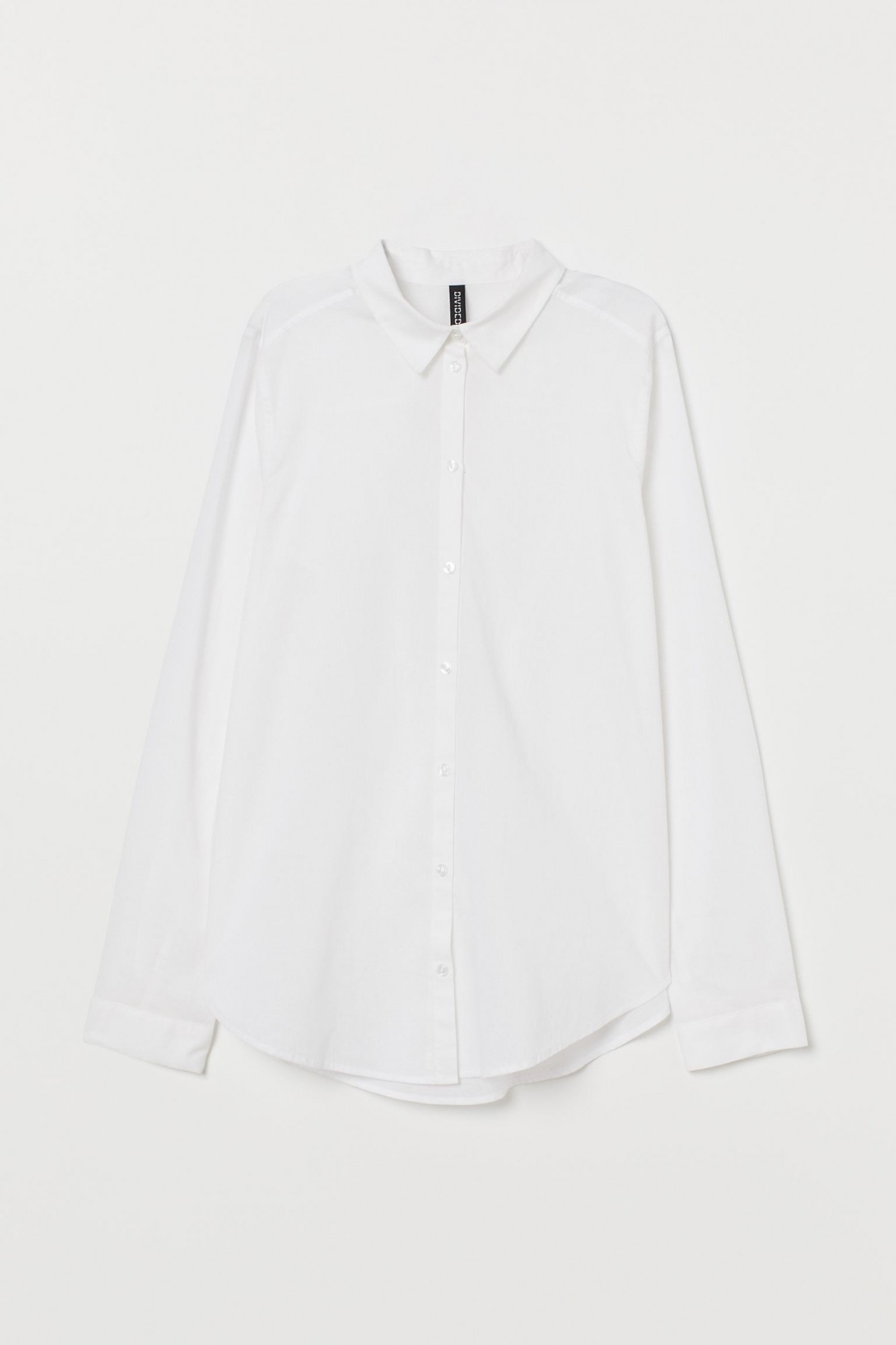 

Рубашка H&M 38 белый 6975640RP7