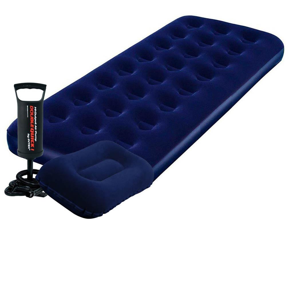 

Надувной матрас Pavillo Bestway 67000-1, 76 х 185 х 22 см, с насосом, подушкой. Одноместный