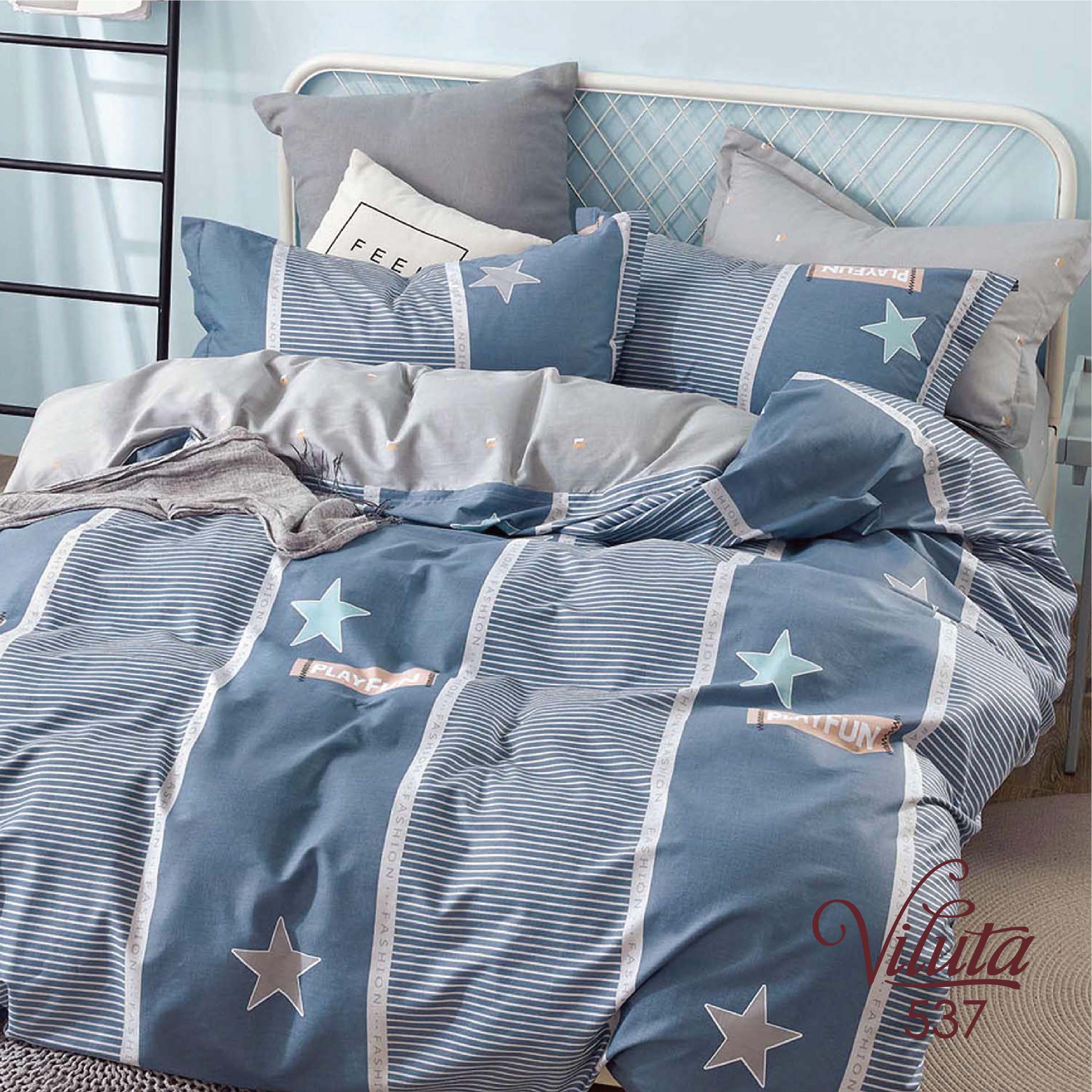 

Комплект постельного белья Вилюта двуспальный Сатин Twill 537