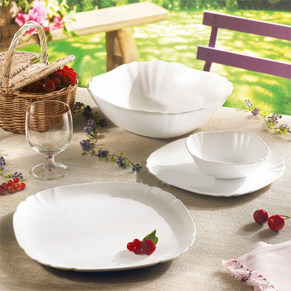 

Сервиз столовый Luminarc Lotusia White 19 пр