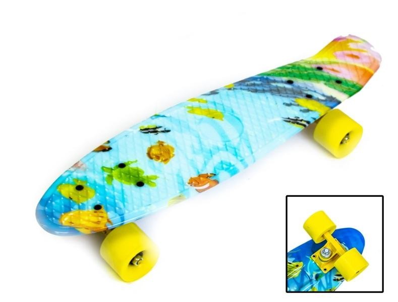 

Пенни борд (скейтборд) Penny Board Fish Flowers (21886683)
