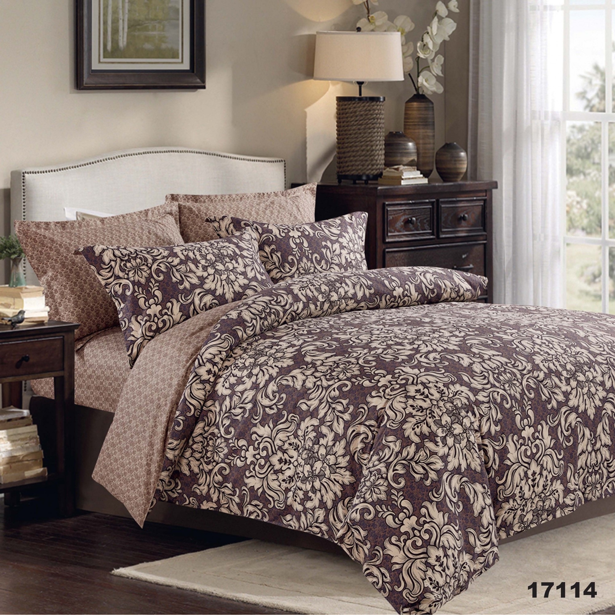 

Комплект постельного белья семейный Вилюта Ранфорс