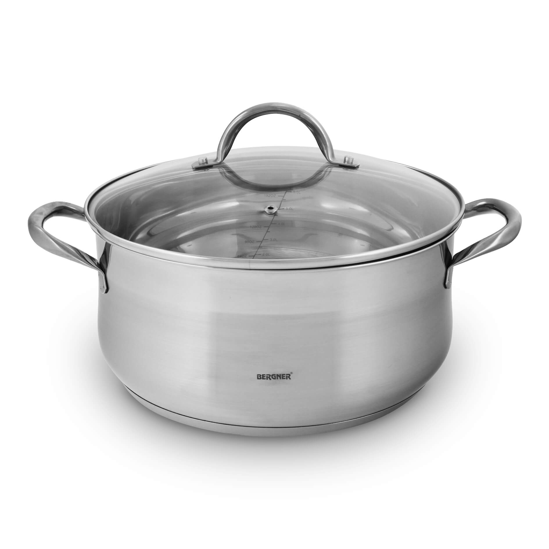 

Кастрюля Bergner 8 л (BG-6565)