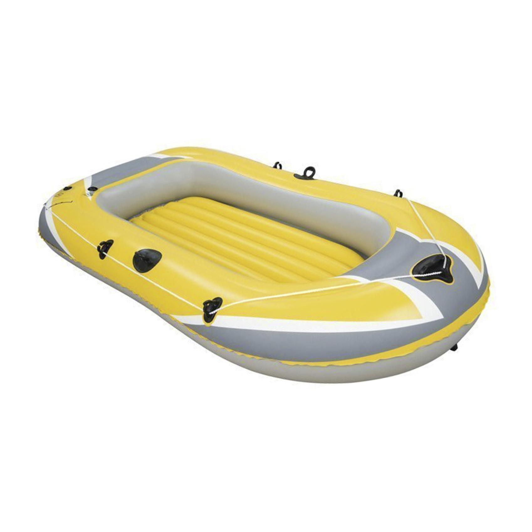 

Двухместная надувная лодка Bestway 61064, Raft, (Hydro Force), желтая, 228 х 121 см. 3-х камерная