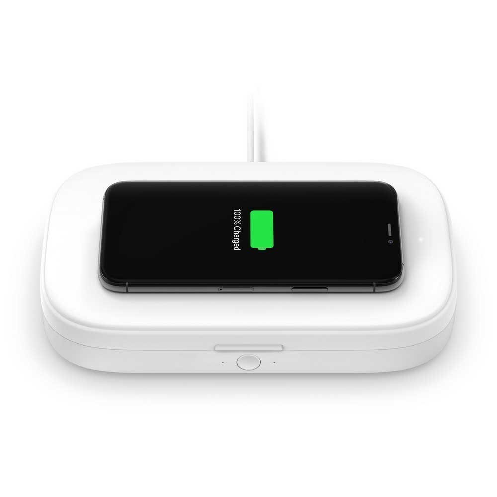 

UV-стерилизатор и Беспроводное зарядное устройство Belkin Wireless Charging Qi, 10W, с адаптером питания, white