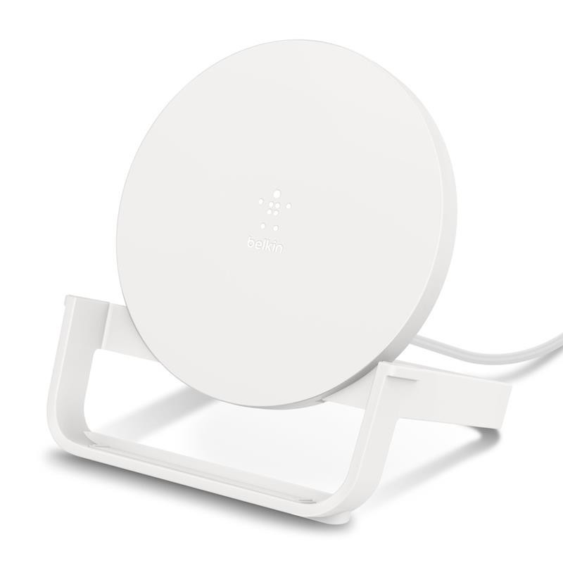 

Беспроводное зарядное устройство Belkin Stand Wireless Charging Qi, 10W, white