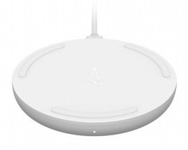 

Беспроводное зарядное устройство Belkin Pad Wireless Charging Qi, 10W, white