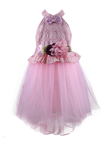 

Пышное платье со шлейфом 8 лет (128 см) 3205-light pink светло розовый цвет