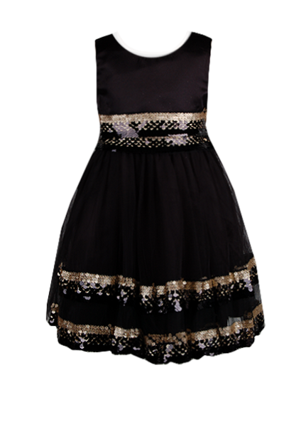 

Эффектное платье с крупными пайетками 7 лет (122 см) 3229-black черный цвет