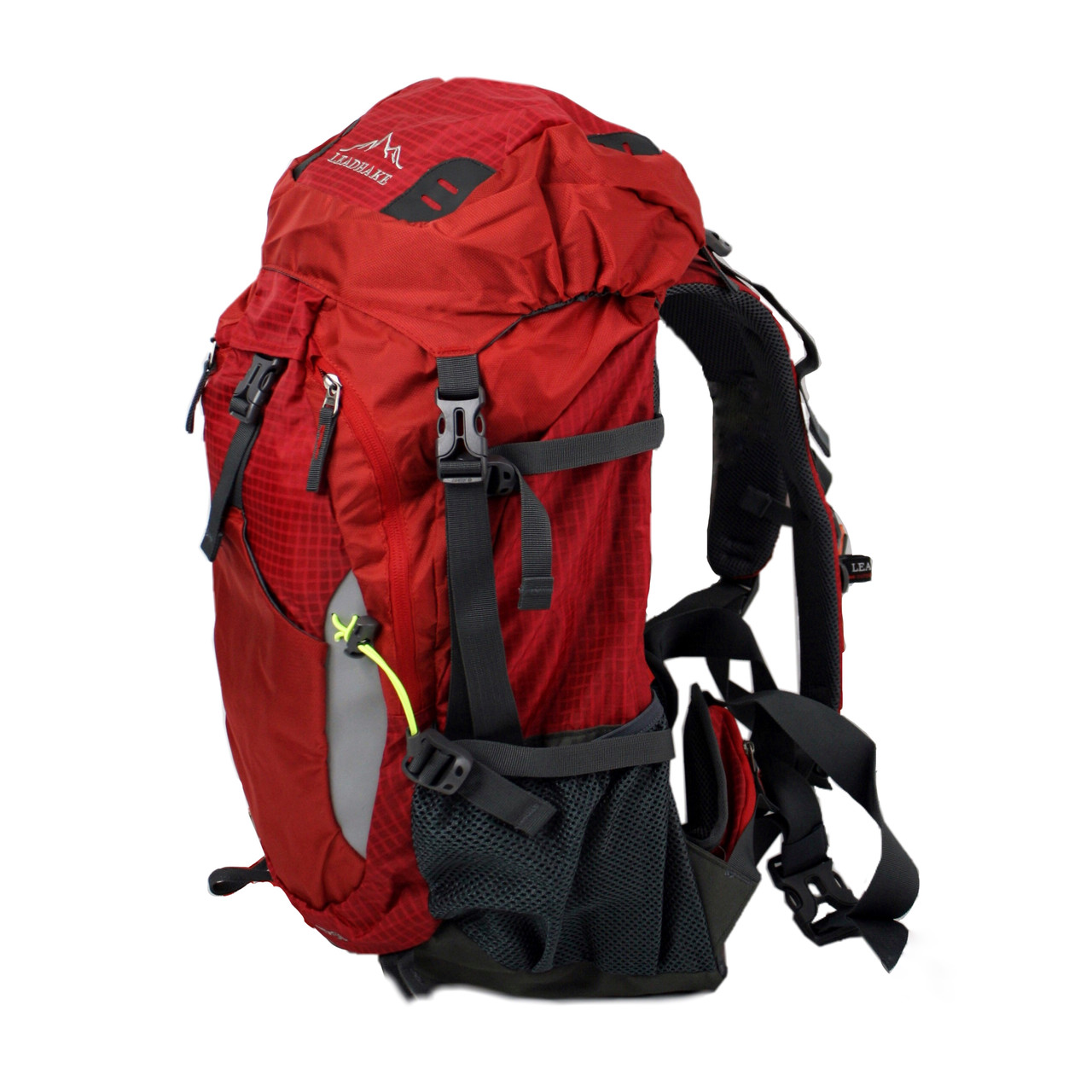 

Рюкзак туристический Leadhake 696 40+5л каркасный Красный с чехлом (01L69608)
