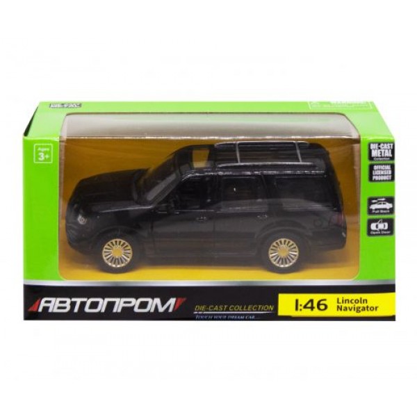

Машинка "Lincoln Navigator" из серии "Автопром", черный 4309