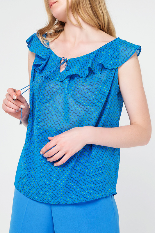 

Блуза BGN синий  SS17B135, Блуза BGN синий 38 SS17B135