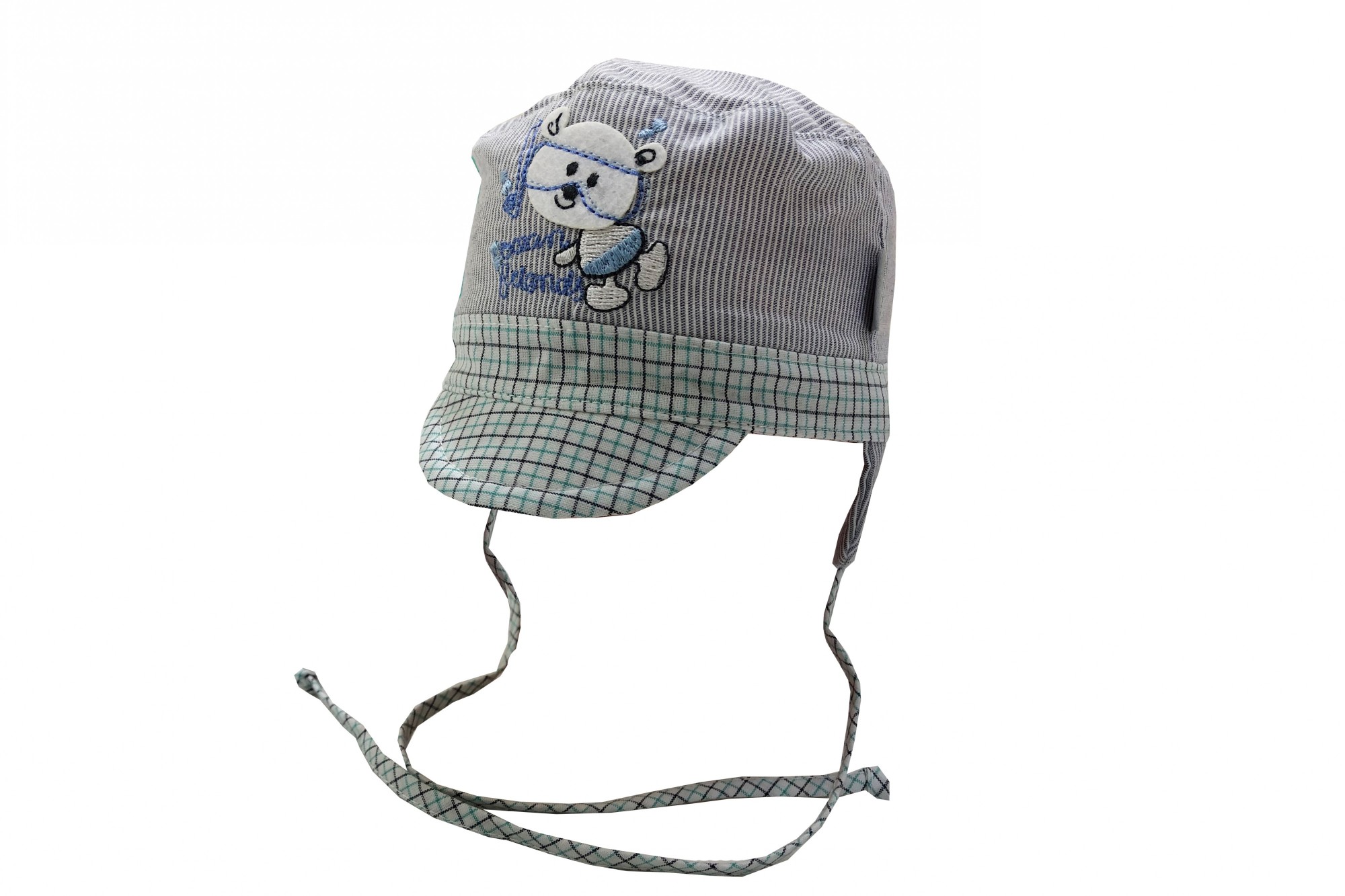 

Шапка на завязках Maja Marus 14 40 см Серый 10036